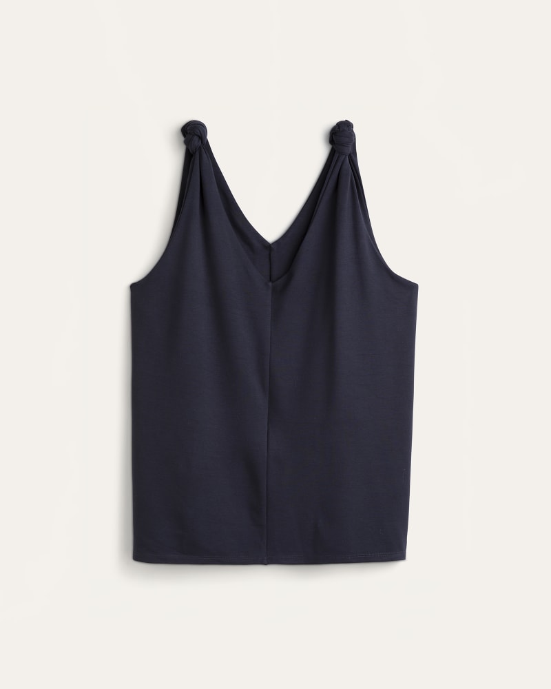 Front of plus size Tia Knotted Tank Top by Marybelle | Dia&Co | dia_product_style_image_id:176113
